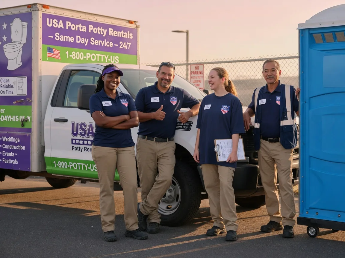 Porta Potty Rental company in Davis Creek, CA